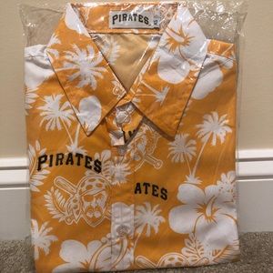 Pittsburgh Pirates Small Hawaiian Shirt